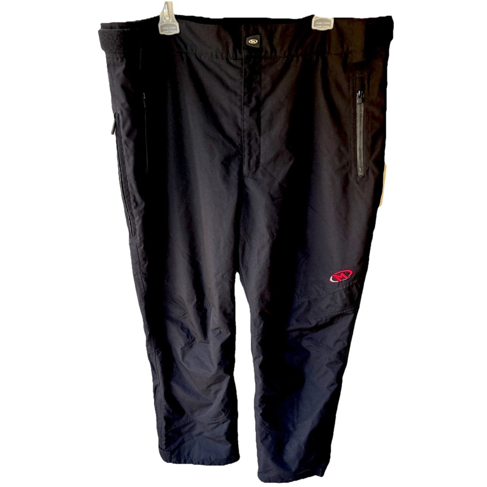 Marker Ski Snowboard Pant Entrant Dermizax Quality USA BLK Men 2X 40"-44" Waist